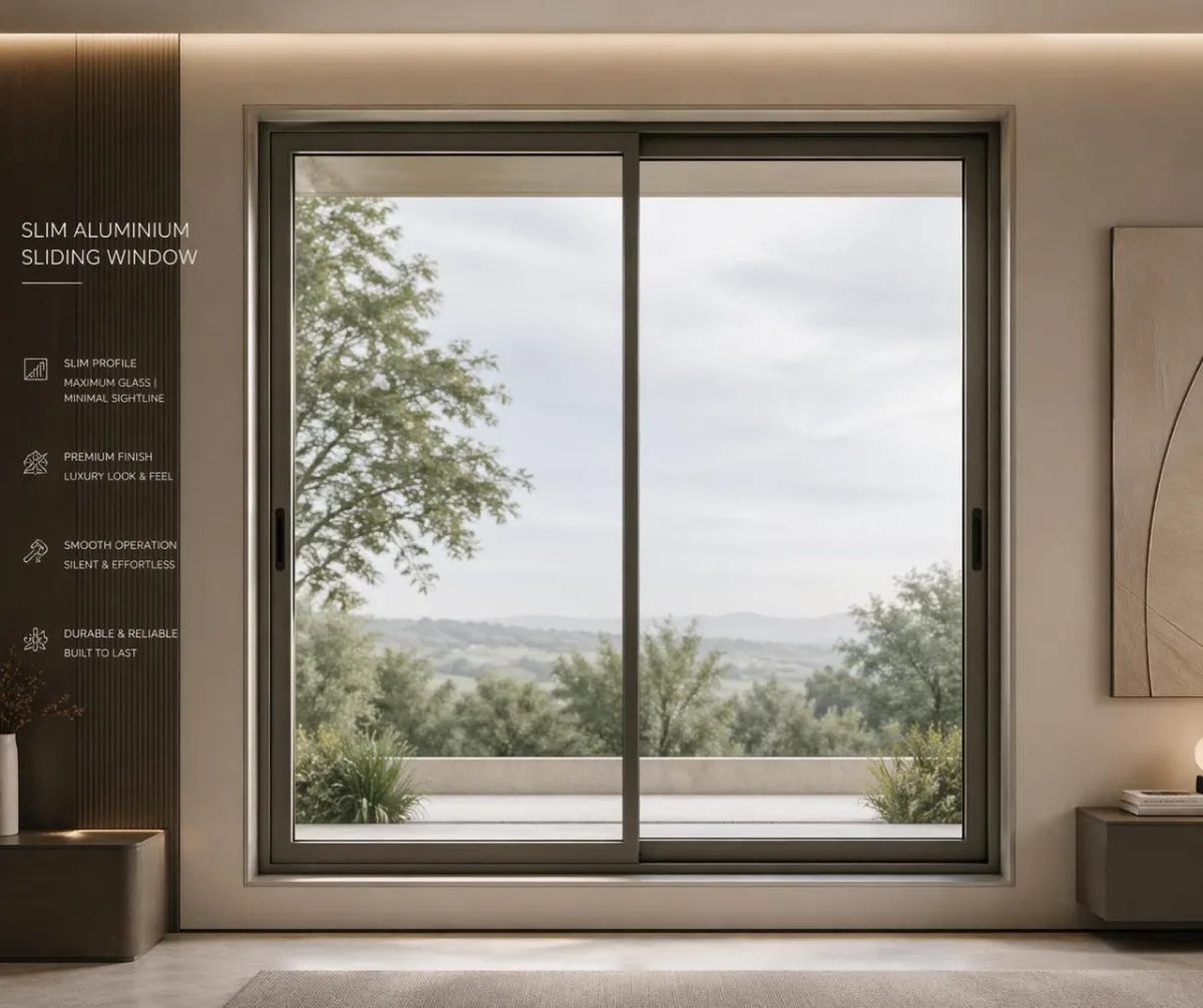 2 track aluminium window price India reference photo budget friendly layout